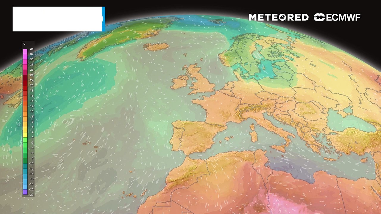 As temperaturas vão subir nos próximos dias, em especial as máximas, uma padrão que se verificará um pouco por toda a Europa.