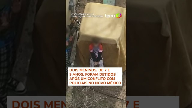 Policiais dos EUA entram em conflito com crianças que portavam arma de fogo #shorts
