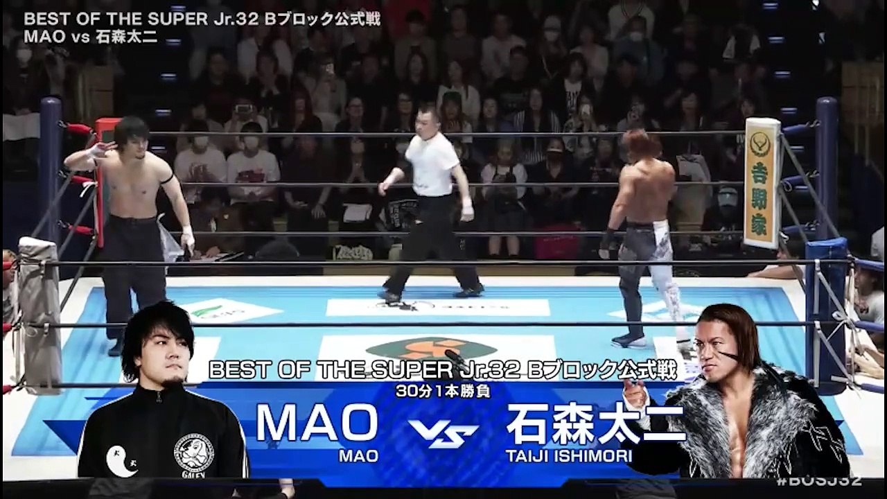 Taiji Ishimori vs MAO - Best Of The Super Junior 32 Block B Match: NJPW Best Of The Super Junior 32 Day 3 (5/14/2025)