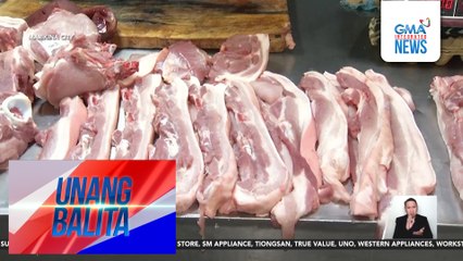Maximum SRP ng karneng baboy, planong ipatigil pansamantala ng Dept. of Agriculture | Unang Balita