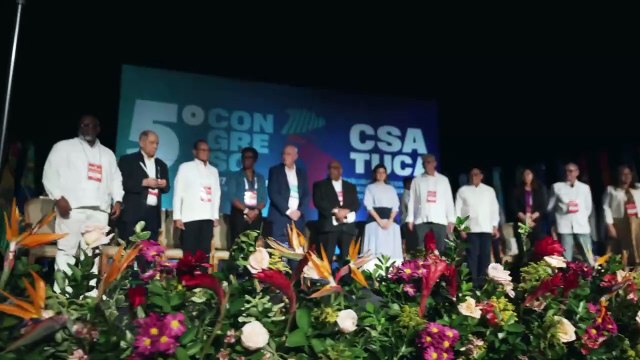 Raquel Peña encabeza inicio de Congreso Sindical de las Américas
