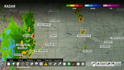 Severe storms fire up in the Midwest