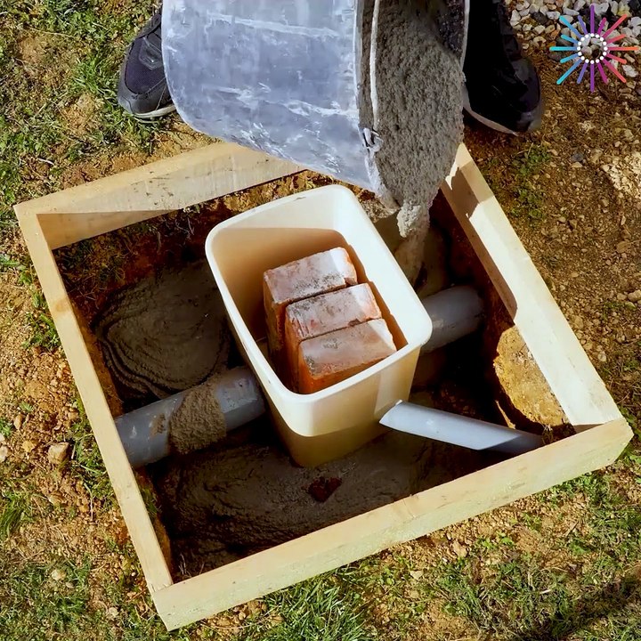 Creating a basic concrete junction box!
