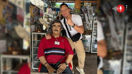 Foto con estatua de Pablo Escobar delató a uno de los narcos más buscados en el mundo