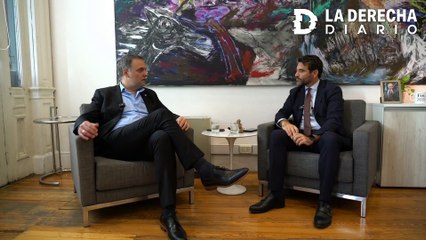La Derecha Diario entrevistó al vocero presidencial Manuel Adorni