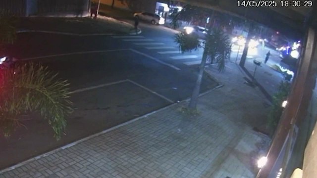 Câmera de segurança flagra criança sendo atropelada no Paraná