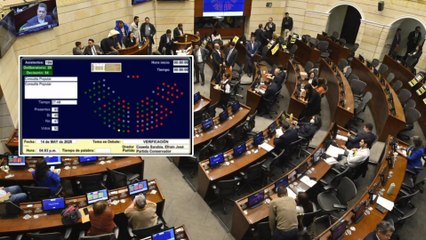 Así fue la votación que hundió la consulta popular en el Senado