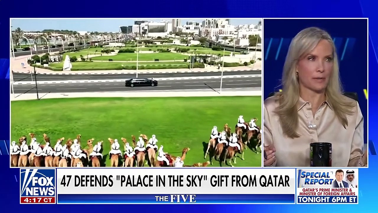 'The Five' on Trump's 'palace in the sky' gift from Qatar // Fox News TV