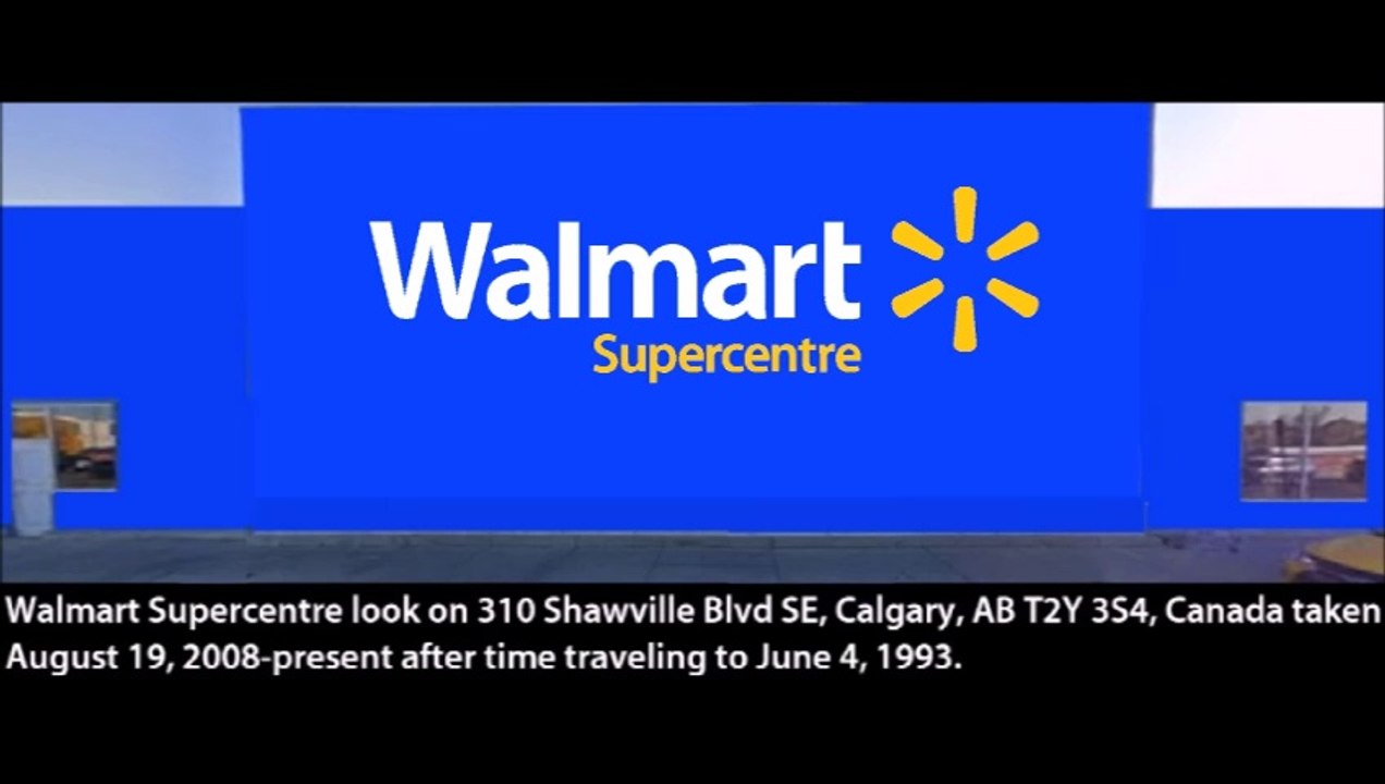 how Walmart Supercentre will look like on 310 Shawville Blvd SE, Calgary, AB T2Y 3S4, Canada when time travel gets invented