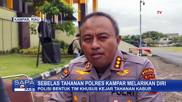 Kronologi 11 Tahanan Polres Kampar Riau Kabur Lewat Tembok Samping, Begini Kata Polisi