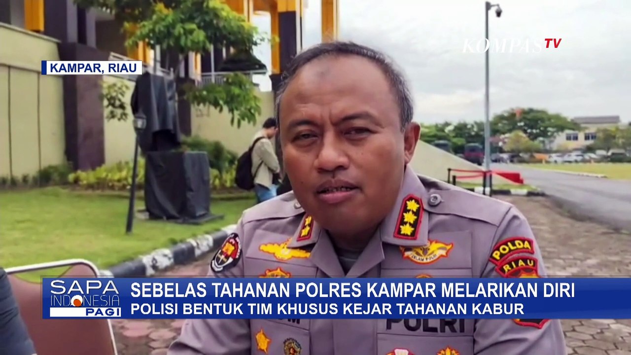Kronologi 11 Tahanan Polres Kampar Riau Kabur Lewat Tembok Samping, Begini Kata Polisi