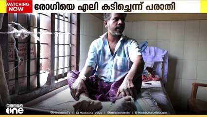 ഇടുക്കി അടിമാലി താലൂക്കാശുപത്രിയില്‍ രോഗിക്ക് എലിയുടെ കടിയേറ്റതായി പരാതി..