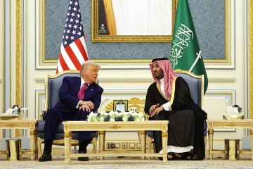 Trump tours the Middle East looking for investment deals