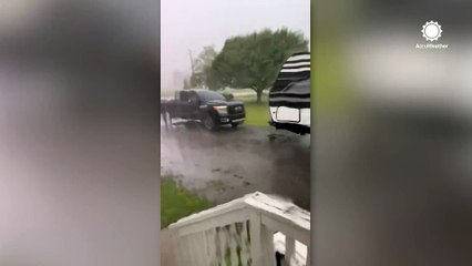Severe thunderstorm quickly escalates in South Carolina