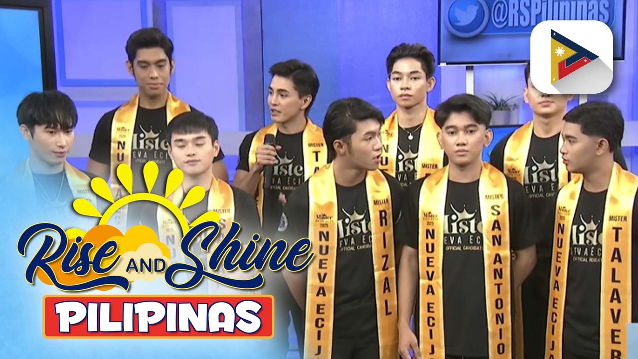Kilalanin ang mga kandidato ng Mister Nueva Ecija 2025!