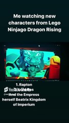 Meet the new Characters from Lego Ninjago Dragon Rising