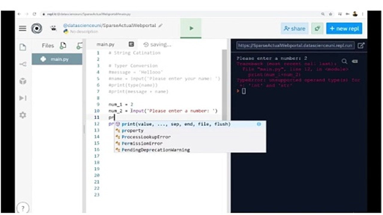 Lecture 29: Type Conversion in Python
