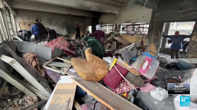 Gaza: bombardeo israelí en Jabalia dejó una escuela en ruinas y al menos 80 muertos