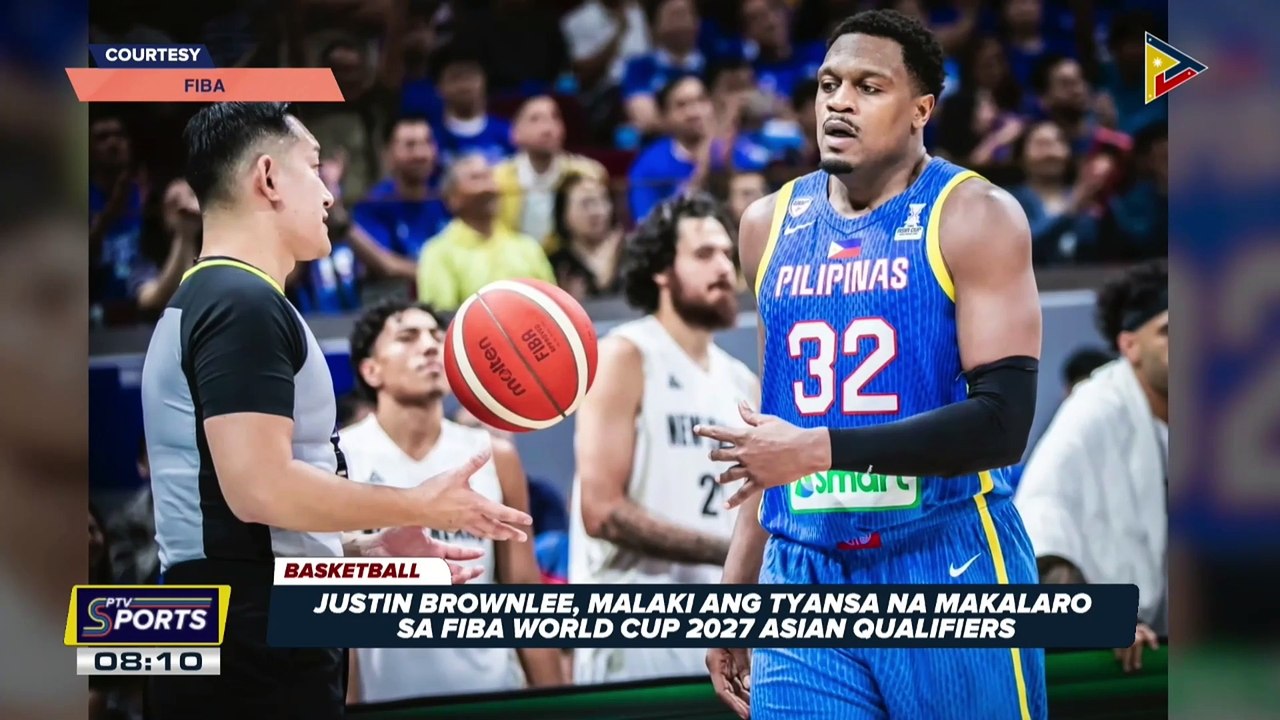 Justin Brownlee, malaki ang tyansa na makalaro sa FIBA World Cup 2027 Asian Qualifiers