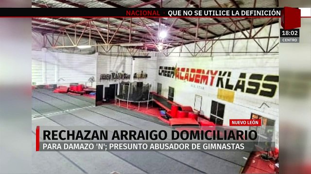 Fiscalía de Nuevo León rechaza arraigo domiciliario para Damazo 'N', presunto abusador de gimnastas