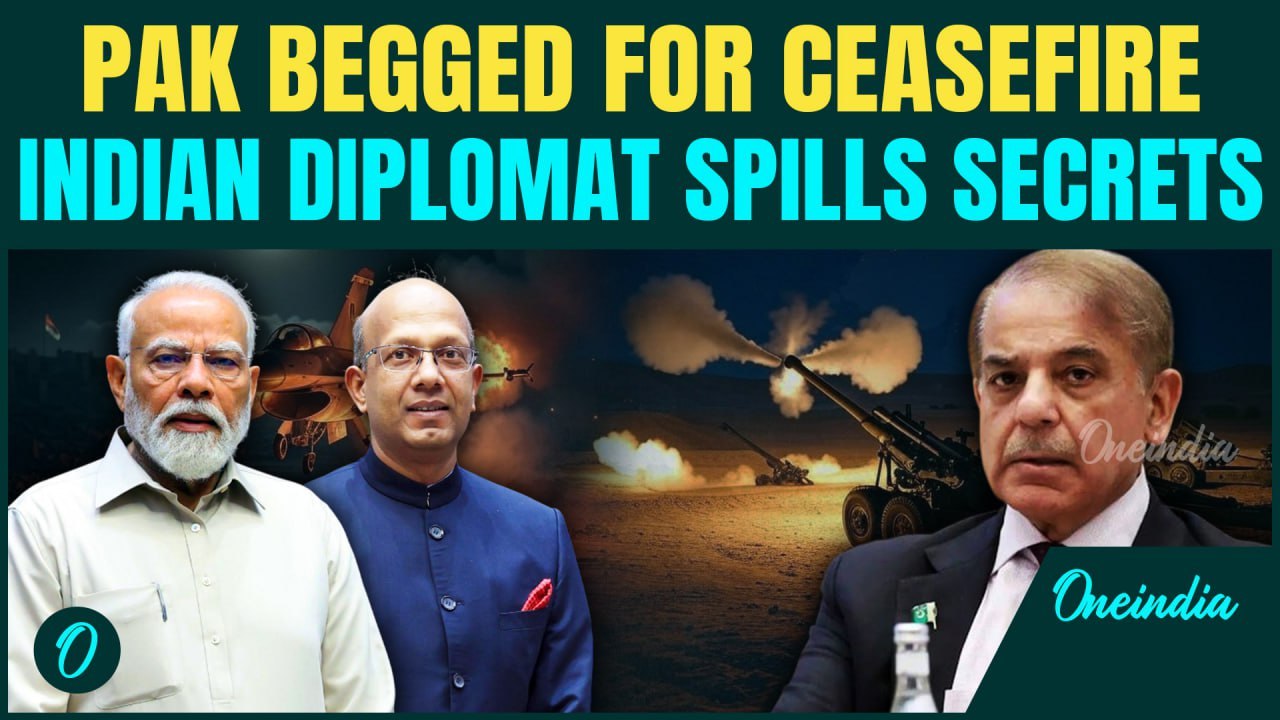 Indian Diplomat REJECTS U.S Role In Ceasefire, PAK Begged To India For Stopping Operation Sindoor