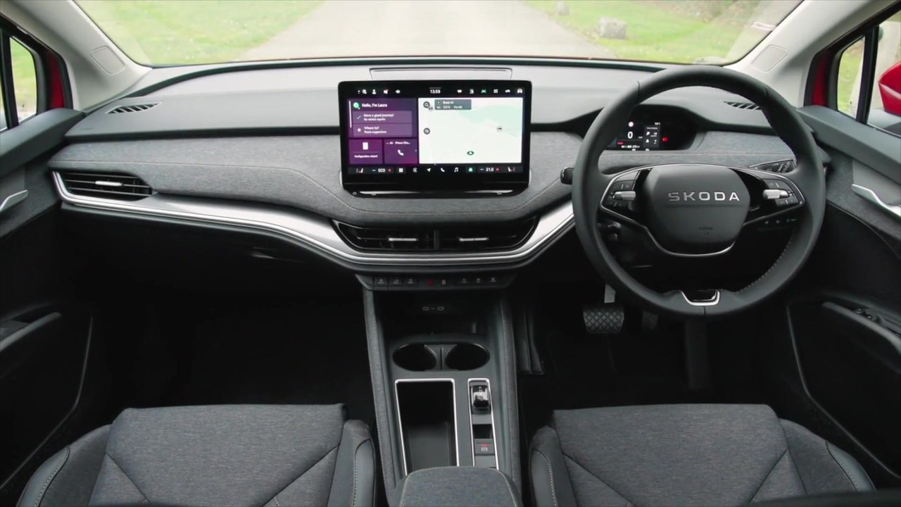 Der neue Škoda Elroq RS - Adaptives Fahrwerk DCC serienmäßig