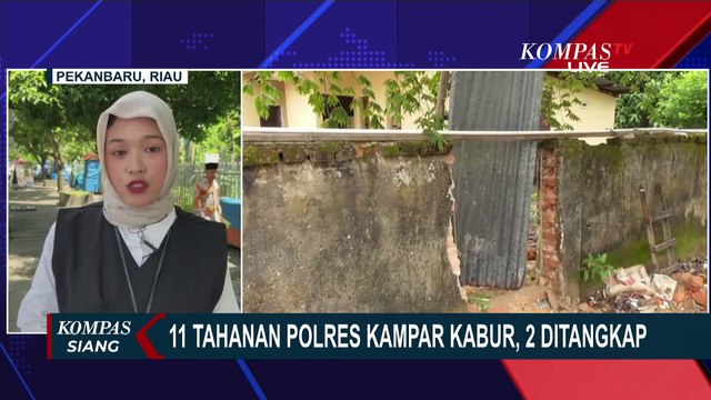[FULL] Kronologi, Motif hingga Proses Polisi Kejar 9 Tahanan Polres Kampar Riau Kabur