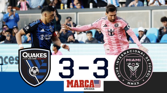 Empate lleno de goles I San José 3-3 Inter Miami I Resumen y goles I MLS