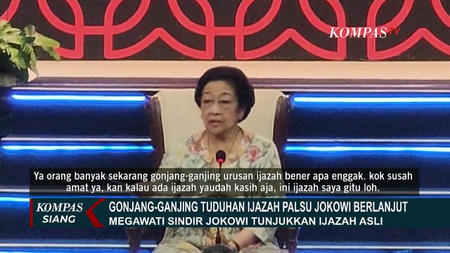 [FULL] Babak Baru Tudingan Ijazah Palsu Jokowi: Megawati Bersuara-Roy Suryo Siap Dipanggil Polisi