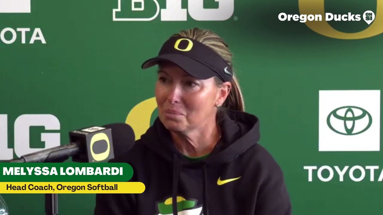 Oregon Ducks Softball Coach Melyssa Lombardi Talks Post Season Softball