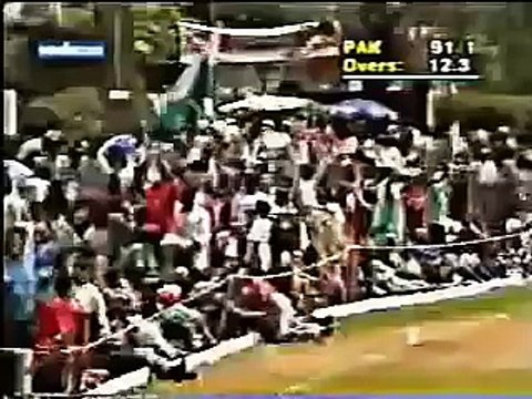 Shahid Afridi World Record || 100 runs || 37 Balls || Sri Lanka II Nairobi 1996