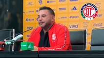Turco Mohamed satisfecho con el empate de Toluca ante Tigres de visitante: 