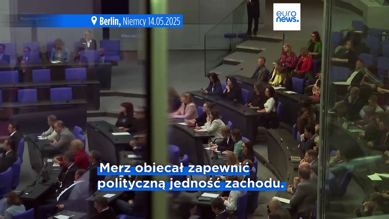 Friedrich Merz składa wielkie obietnice w pierwszym przemówieniu przed Bundestagiem