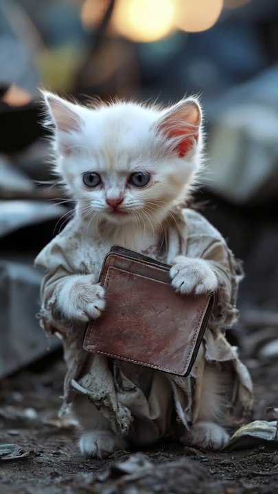 Poor kitten