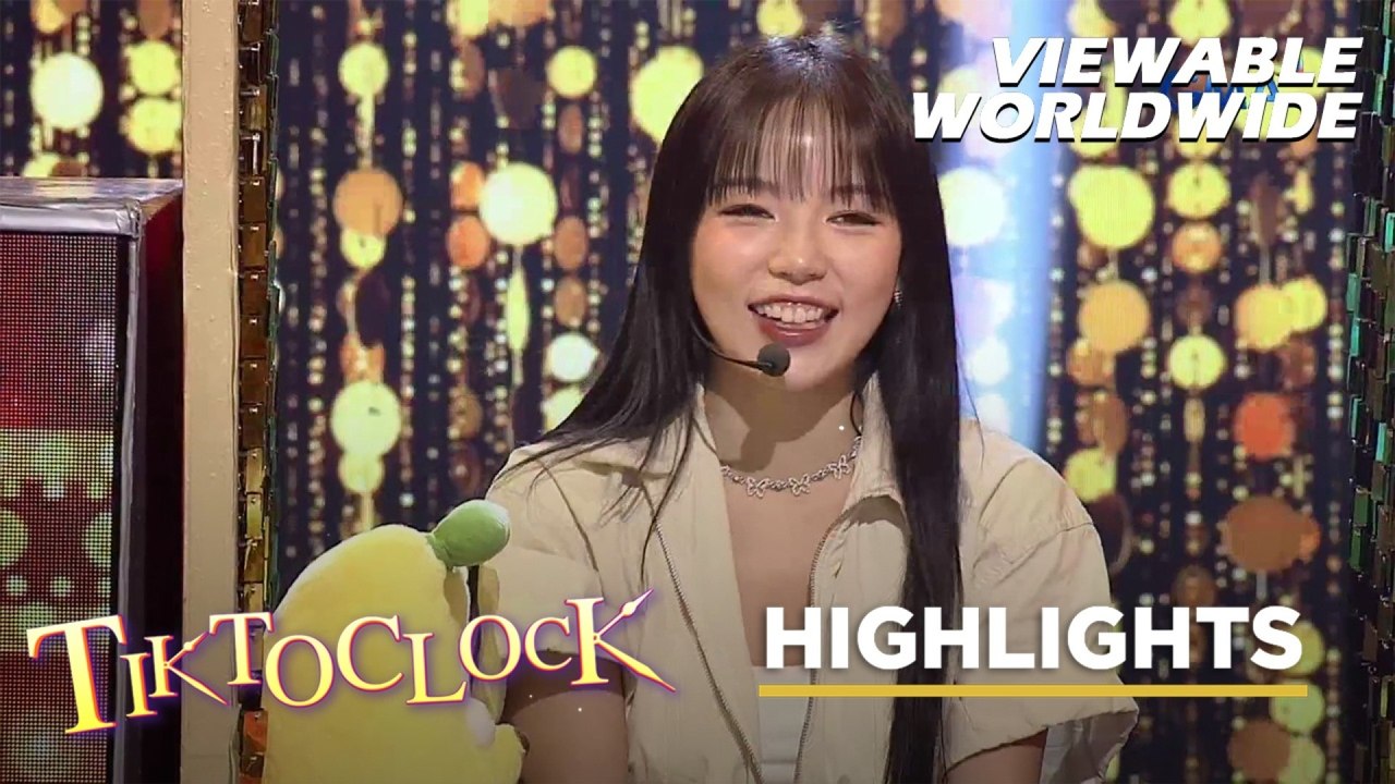 TiktoClock: Dasuri Choi, STRAIGHT BANGS ang source of swerte!