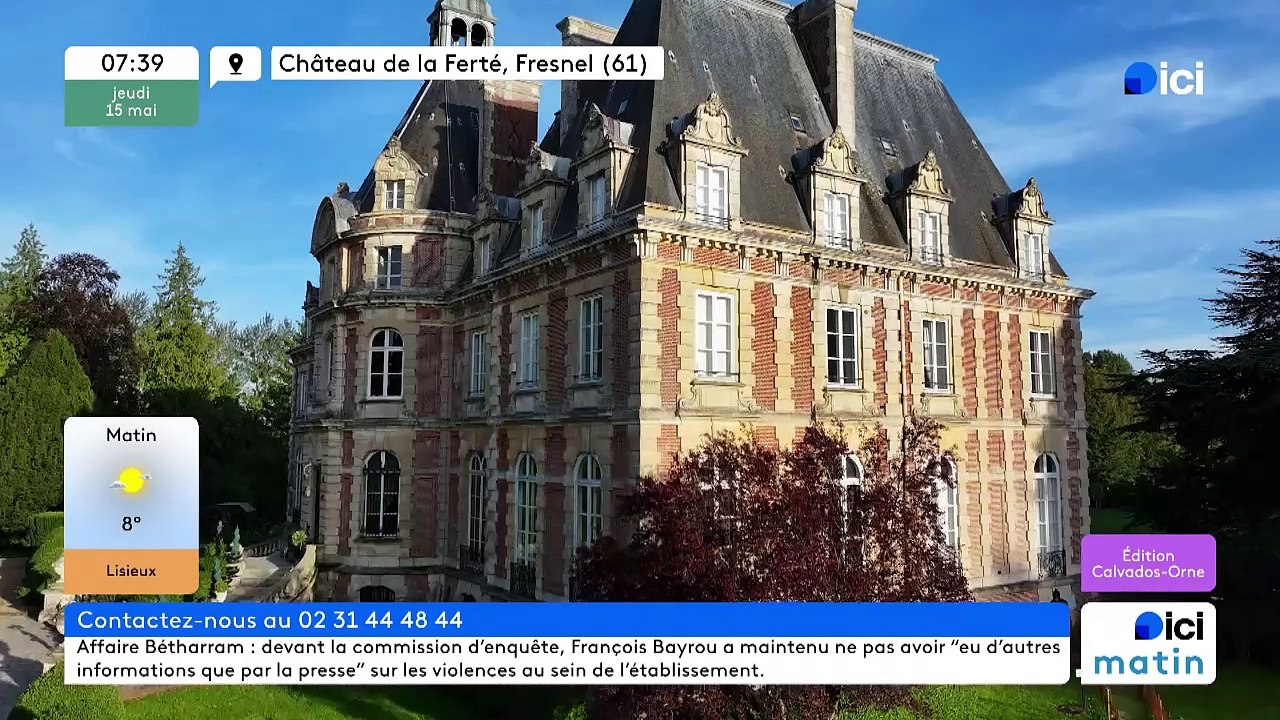 15/05/2025 - ici matin parici Normandie (Calvados - Orne) en vidéo