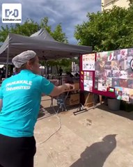 Pamukkale Üniversitesi'nde Netanyahu'ya dart okları