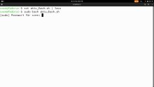 Ungeschnitten: Linux Aktualisierungsscript in der Kommandozeile