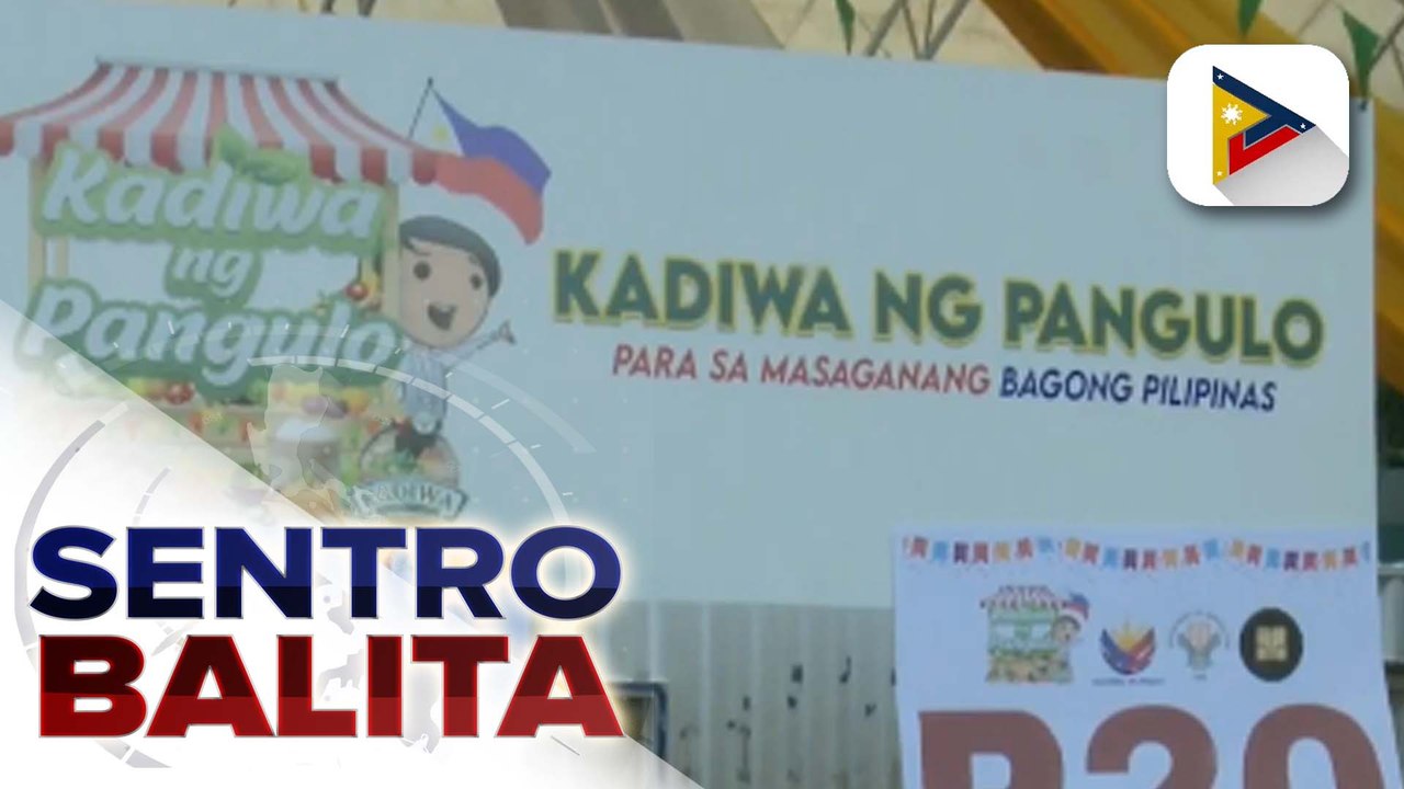 D.A., may salo-salong inihanda para matikman ang bigas na ibinebenta sa halagang P20/kg; P20/kg ng bigas sa Metro Manila, patuloy na pinipilahan