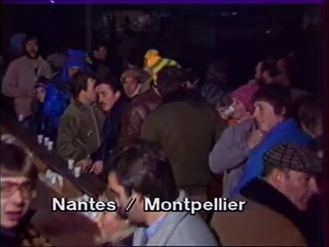 NANTES - MONTPELLIER - 1981 - SAISON 1981/1982 -
