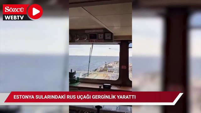 Estonya sularındaki Rus uçağı gerginlik yarattı