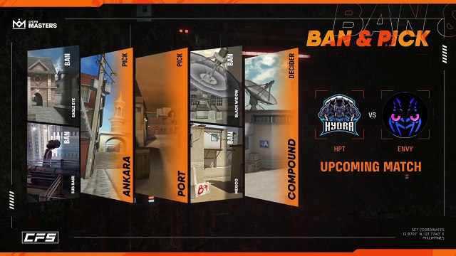 CFPH_ Hydra Pro Team vs Envy Esports - CFS MASTERS 2023 SUMMER _ GROUP D - MATCH 1 _ Bo3