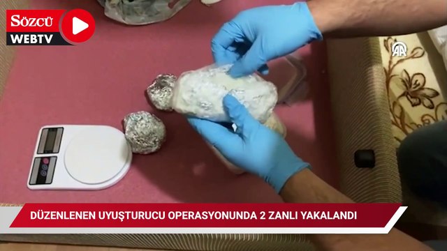 Samsun'da düzenlenen uyuşturucu operasyonunda 2 zanlı yakalandı