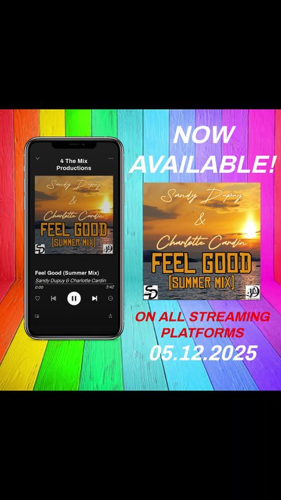 Sandy Dupuy & Charlotte Cardin - Feel Good (Summer Mix) [Official Audio Teaser]