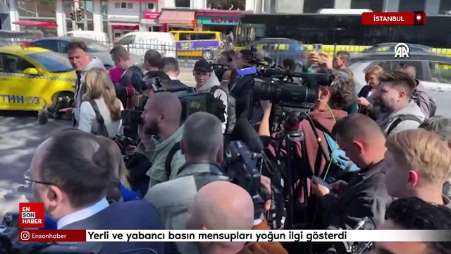 İstanbul'da barış müzakerelerine yerli ve yabancı basın mensupları yoğun ilgi gösterdi
