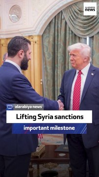 Ex-Syrian diplomat: Lifting Syria sanctions important milestone