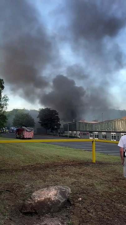 Around 30 firefighters and seven fire engines spent around five hours battling a large industrial fire in Telford on Wednesday night.