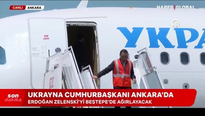 Ukrayna Cumhurbaşkanı Zelenski Ankara’da