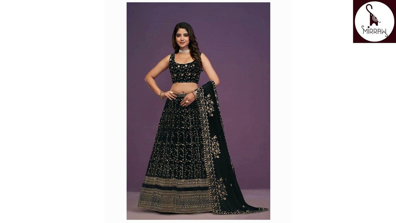 Black Lehengas: Best Designs, Embroidery Works, and Fabrics