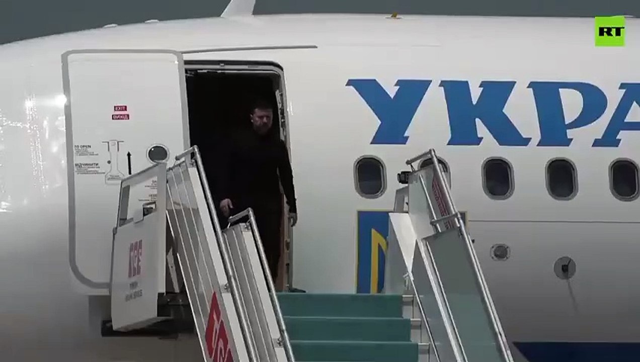 Ukrayna Devlet Başkanı Zelenskiy, Ankara’ya geldi
